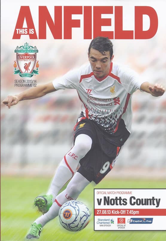 Liverpool FC v Notts County FC